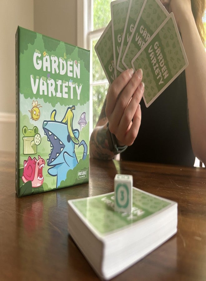 Unstable Games لعبة Unstable Games - Garden Variety الأساسية - لعبة ورق مميزة وسهلة التعلم للأطفال والمراهقين والبالغين - من 2 إلى 5 لاعبين، للأعمار من 7 سنوات فما فوق - Image 2